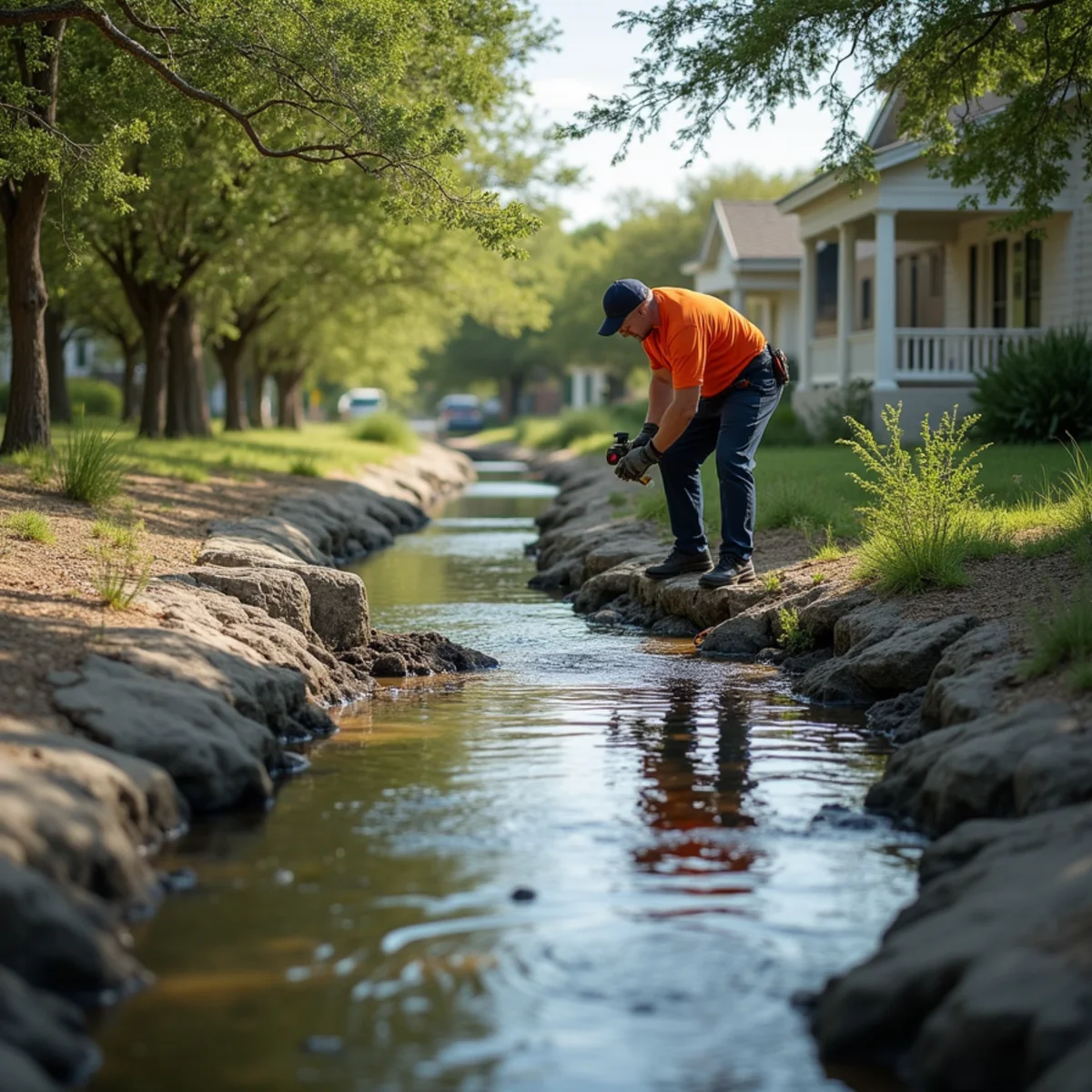 Leon Creek & Helotes Creek Flood Risk: Protect Your Plumbing - Helotes Plumbing Guide