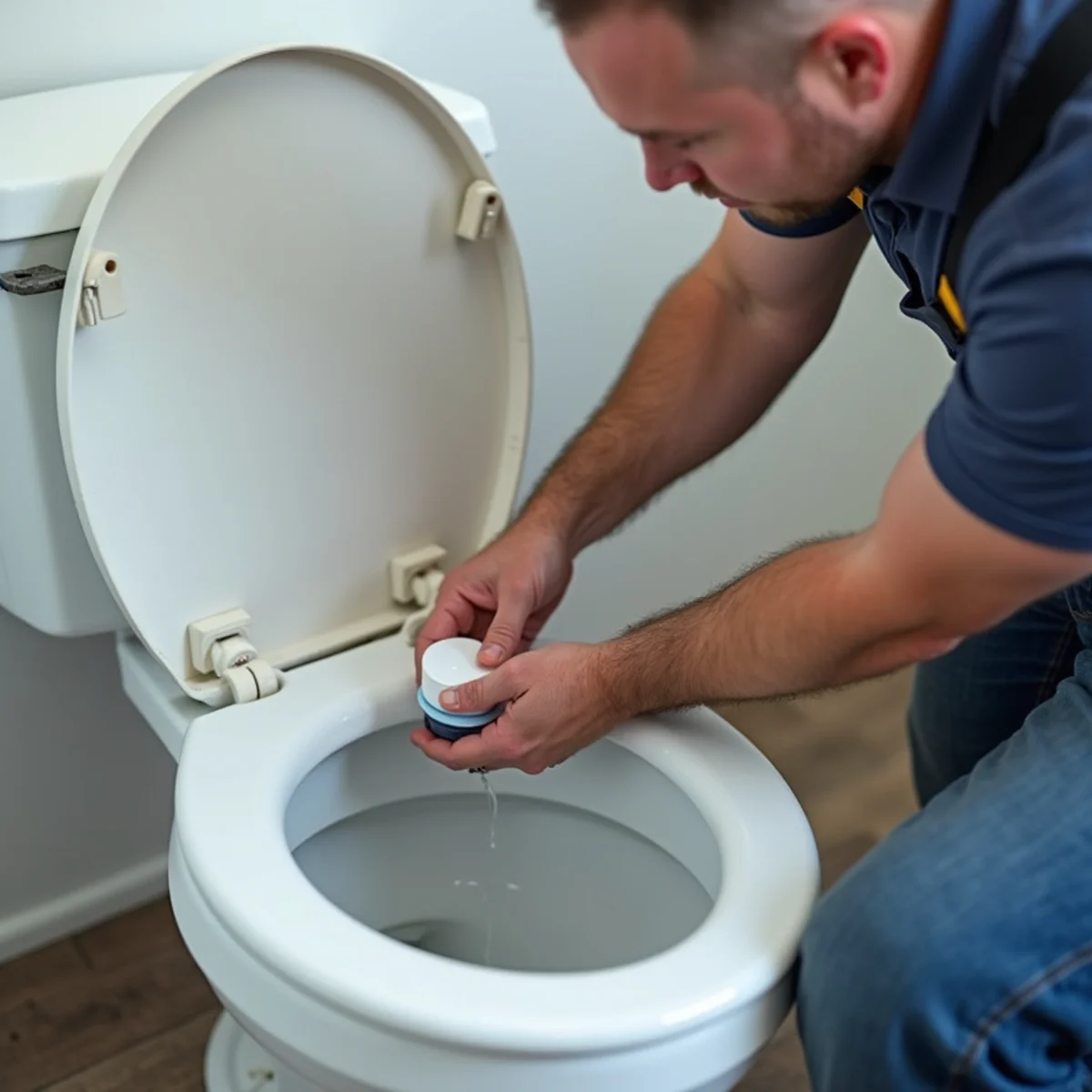 Master plumber performing toilet, faucet & fixture repair in Helotes TX