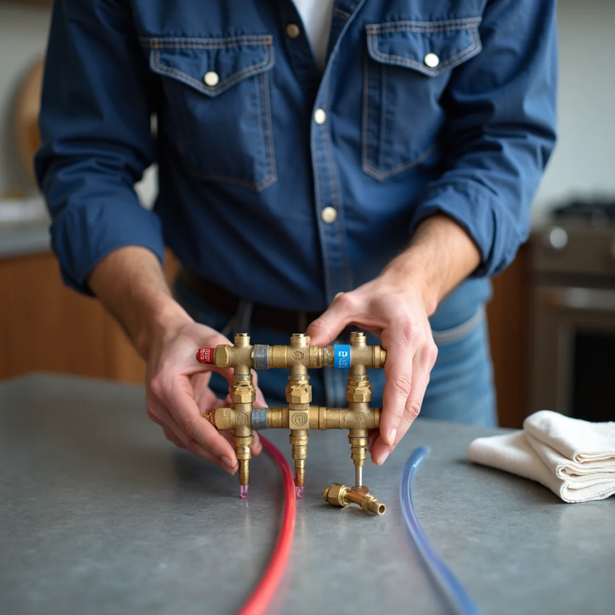 Whole-House Repiping professional equipment and diagnostics in Helotes TX