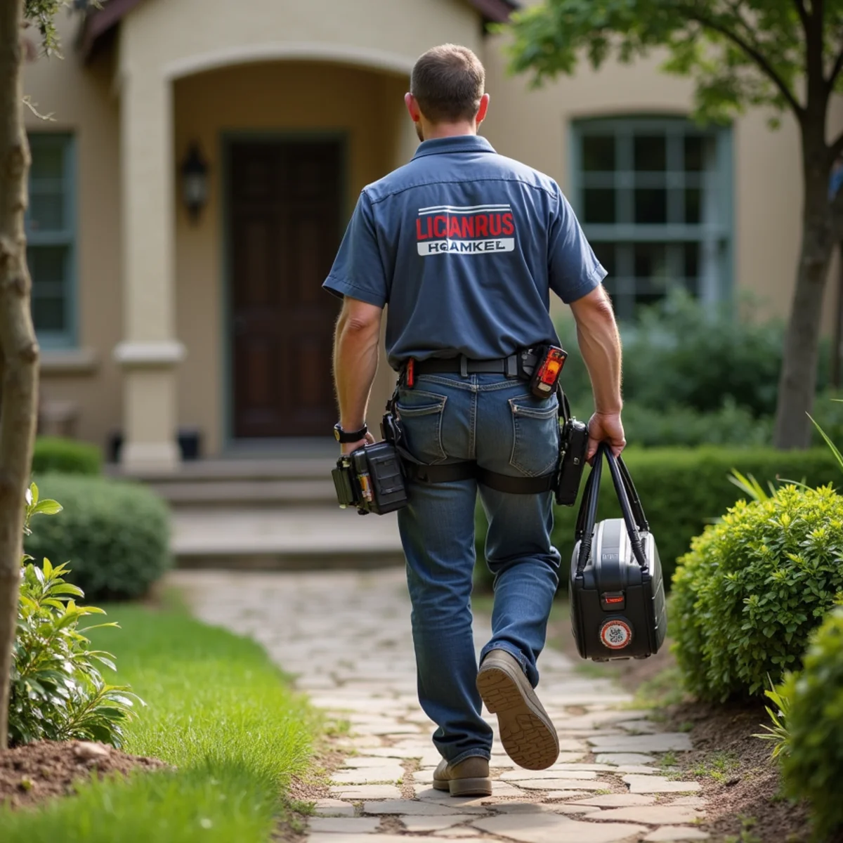 Plumbing service on location in Alamo Heights, TX