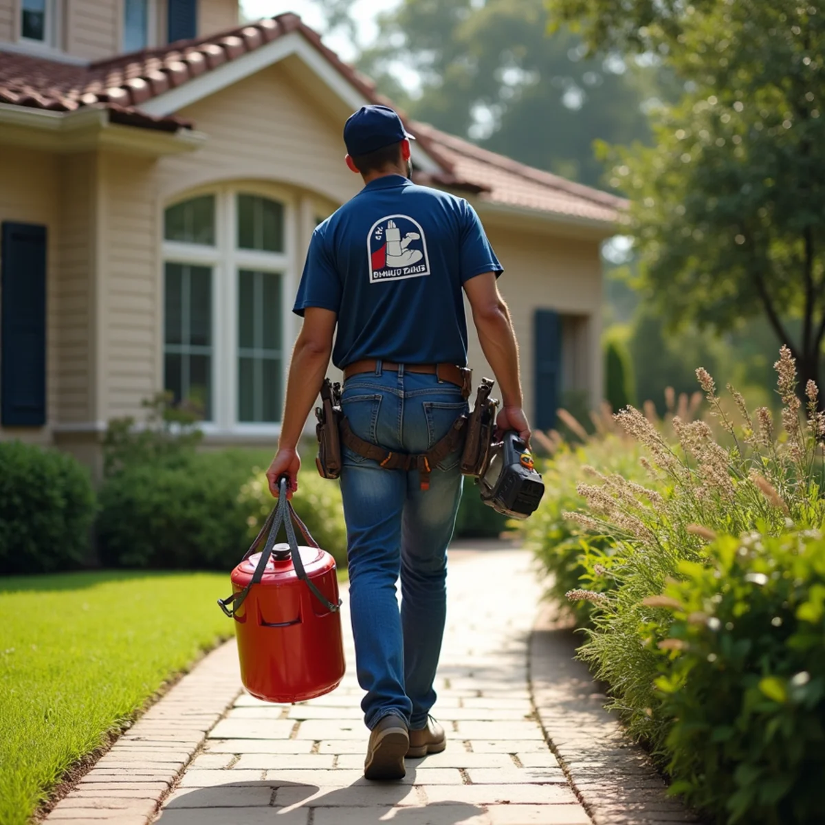 Plumbing service on location in Leon Valley, TX