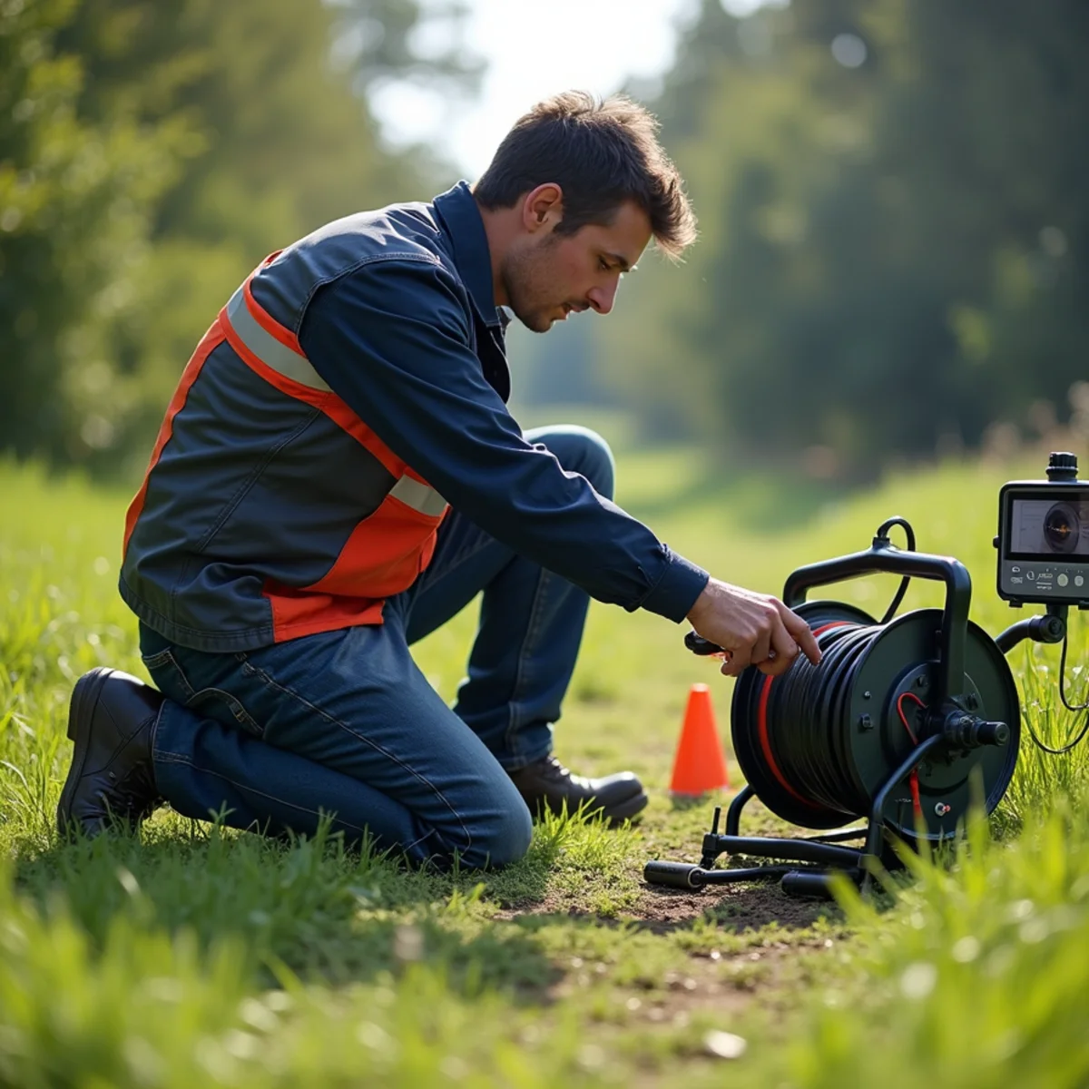 Master plumber performing sewer line repair & replacement in Helotes TX